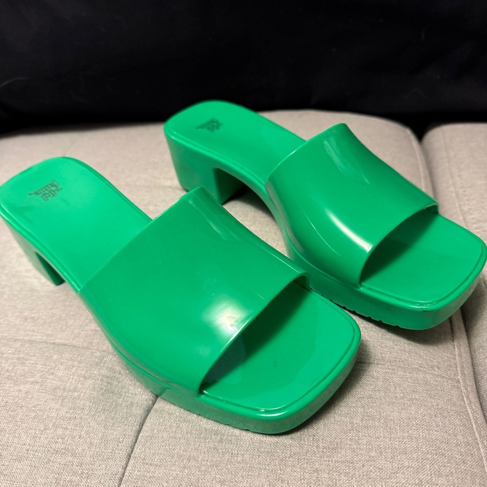 LAST CALL! Wild Fable Vibrant Green Mules